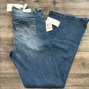 Wallflower High Rise Flare Jeans - Blue